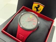 Try-on only: Vintage Ferrari watch. #QY1Y6Y