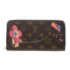 Used LOUIS VUITTON M69054 GI4199 Ladies Long Wallet Monogram Brown Monogram Canv