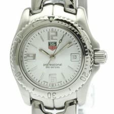 Used TAG HEUER Link Stainless Steel Quartz Ladies Watch WT1414 Used