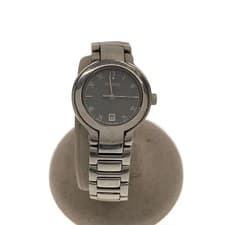 Used GUCCI◆Quartz watch/analog/--/BLK/SLV/8900L