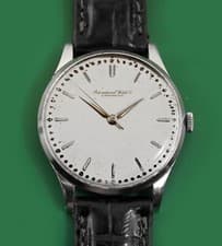 IWC Schaffhausen Stainless Steel 35mm Classic Mens Watch Cal.C89 Vintage 1940's