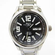 Ball Watch Engineer II Arabic NM1016C-S1AJ-BK Analog Automatic Black Men's Auth