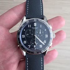 Victorinox 241652 Classic Chrono 45mm Premium Watch Official