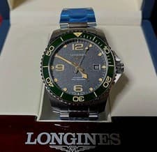 Longines Hydroconquest Green Bezel