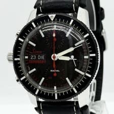 Sinn Masterbund II Day Date 24440 Lefty 103 Black AT Men's Watch Authentic
