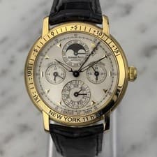 2000's Era Audemars Piguet Jules Audemars 25934BA Gold Equation Of Time New York