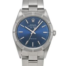 ROLEX Air-King 14010 blue WATCH 723723