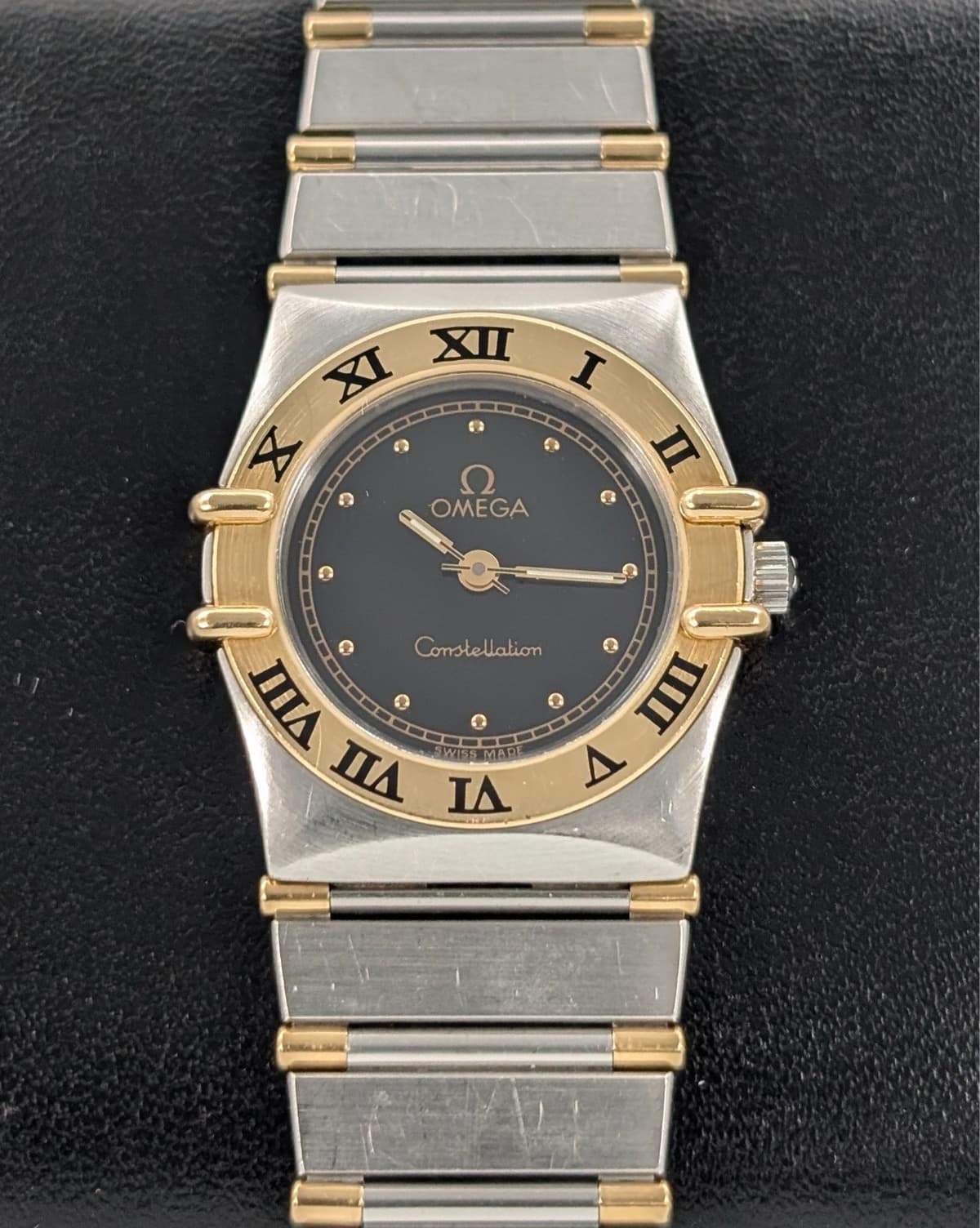 OMEGA Constellation Ladies Ref.31370500 Black Dial Ø24mm Full Set#3042