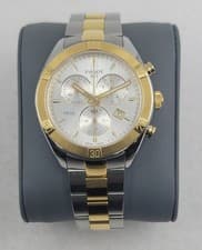 * Tissot PR 100 Sport Chic Chrono Two-Toned 38mm Watch T1019172203100