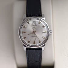 Longines Heritage White Dial L1.645.4.75.4 Unisex Watch Automatic 35.6mm Date