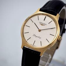 Longines Vintage Gold Dial Manual Wind 33mm Men's Watch