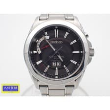 Used SEIKO Spirit SBTT009 Men's Solar Radio Quartz Gray Dial Used B [Free