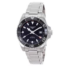 Longines Hydroconquest Automatic Black Dial Men's Watch L3.790.4.56.6