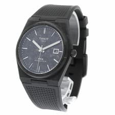AUTH TISSOT PRX POWERMATIC 80 CARBON WATCH T137.907.97.201.00 AUTOMATIC MEN'S