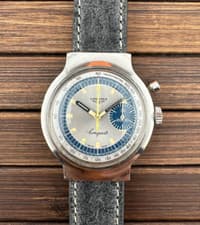 Longines Vintage 1972 Olympics Munich Chronograph Monopush Men's Watch Cal.334