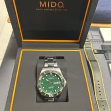 Mido Ocean Star Green Automatic With Nato Belt