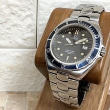 OMEGA Seamaster Professional 200m Quartz Black Dial SSBracelet DayDate Watch