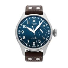 IWC Big Pilot "Le Petit Prince" Steel Auto 46mm Blue Dial Strap Watch IW5010-02