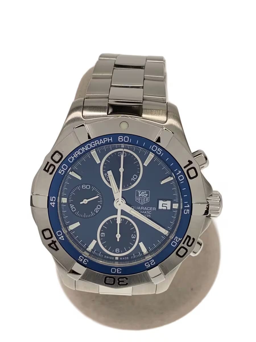 TAGHeuer Automatic Watch Aquaracer NVY SLV 202510WOH Completed 20251026 Daily Va