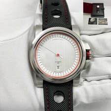 2017 Schaumburg Gt One 4927 45MM Grey Dial Steel Box Papers