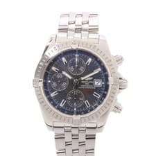 Breitling Chronomat Evolution A156F17PA 43mm SS Slate Gray Dial Automatic #KN449
