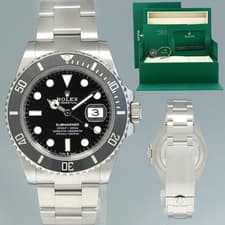 2025 NEW PAPERS Rolex Submariner 41mm Black Ceramic 126610LN Watch Box
