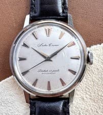 Seiko Cronos J13028 Manual Winding 1959 Water-Resistant Watch Used