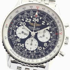 BREITLING WATCH A12322 NAVITIMER COSMONAUT CHRONOGRAPH MANUAL WINDING SS MEN'S