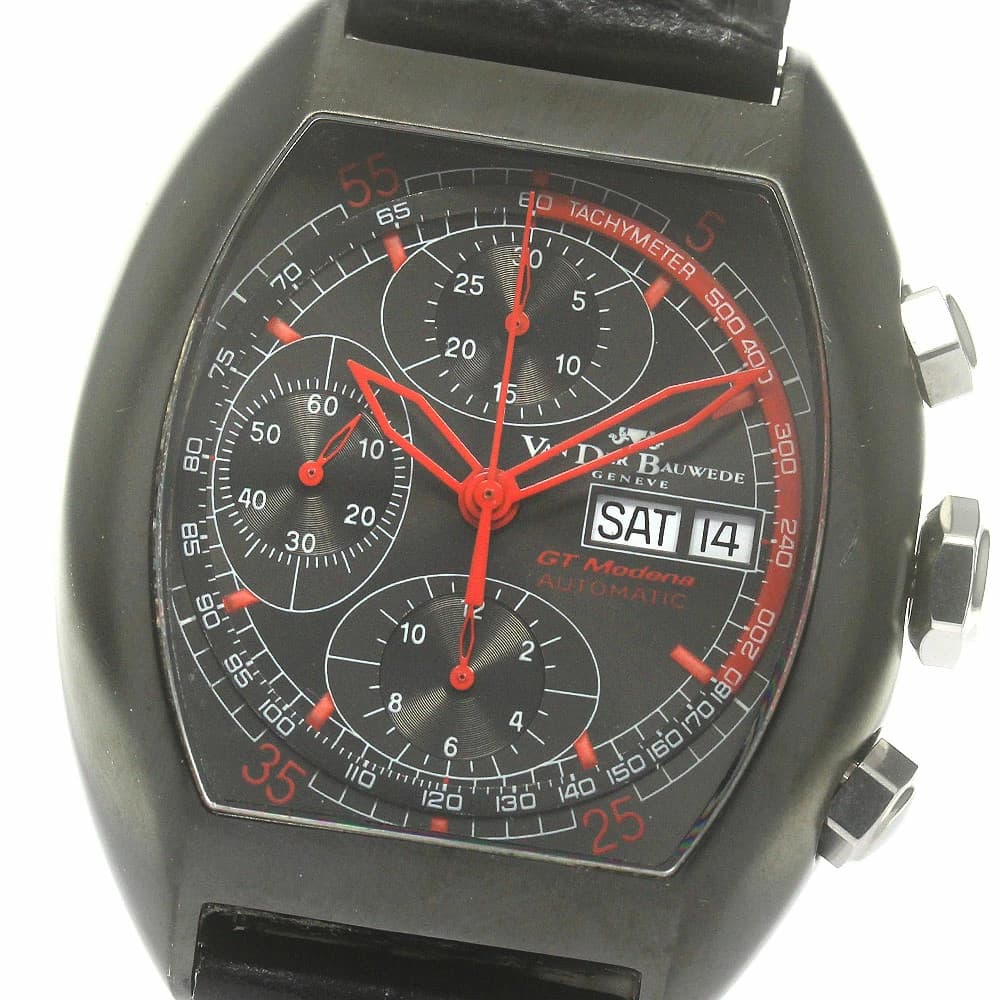 VAN DER BAUWEDE Magnum GT Modena Cal 35 Chronograph Day Date Automatic Used