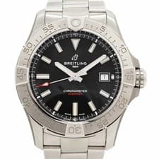 Breitling Avenger Automatic 42 A17328 Black Dial Men's Watch GZl1gyks