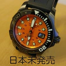 VICTORINOX Dive Master 500 241428 Orange Dial Gunmetal PVD Quartz Watch