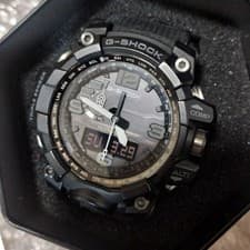 Casio Wristwatch Limited Edition All Black G-SHOCK GWG-1000-1A1 Analog Solar
