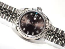 ROLEX Datejust28 dark gray 10P diamond index 279174 '22 Mens279174