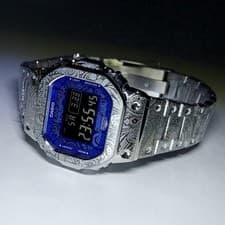 Casio G SHOCK GW B5600BP Solar Bluetooth Watch Luxury Engraved Paisley