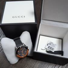 GUCCI Orange Black Watch (fnatic Collaboration Model) #QYL08J