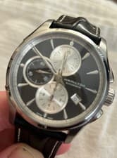 HAMILTON Jazzmaster Auto Chronograph Black Men's Watch H325960