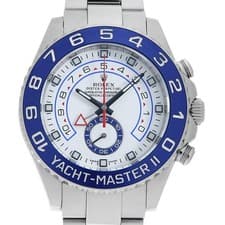 ROLEX Yacht Master II 116680 white Random Number second hand mens