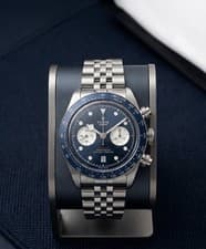 TUDOR 2024 Black Bay Chrono Blue Dial 41mm Stainless Steel Watch 79360B w/ Card