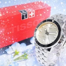 Tissot Seastar Automatic Diver Watch 42mm Mens Stainless Steel wrist 21cm