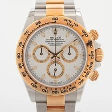 Rolex Cosmograph Daytona 116503 SS×YG SS×YG AT white dial 2 Extra Links