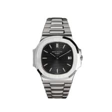 Patek Philippe Nautilus 3700/11 Vintage Stainless Steel Black Dial (1982)