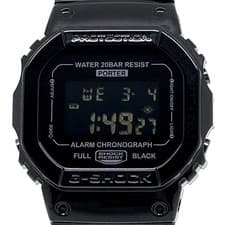 G SHOCK G Shock DW 5600VT Porter Collaboration Model Full Black Glossy Paint Lim