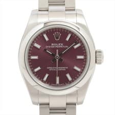 Rolex Oyster Perpetual 26 176200 SS SS AT Red grape dial