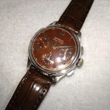 rare BENRUS skychief hand-wound chronograph vintage Good