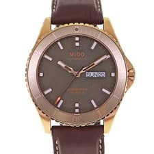Mido Ocean Star M026.430.36.091.00 42.5mm Stainless Steel Khaki Dial #KN671