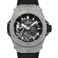 HUBLOT big bang mecha 10 titanium 414.NI.1123.RX second hand mens