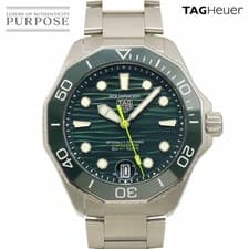 TAG Heuer Aquaracer Professional 300 WBP5116 Men s Wristwatch Date Green Automat