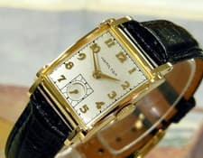 1948 Vintage HAMILTON PERRY, Stunning SILVER Dial, Serviced, 1 Year warranty