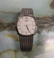 Seiko Credor 8J81-5030 Mens Wrist Watch White Dial Quartz Silver