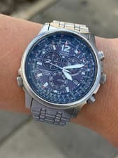 Citizen Promaster Sky Radio Controlled Watch Chronograph Quartz Mens 45mm